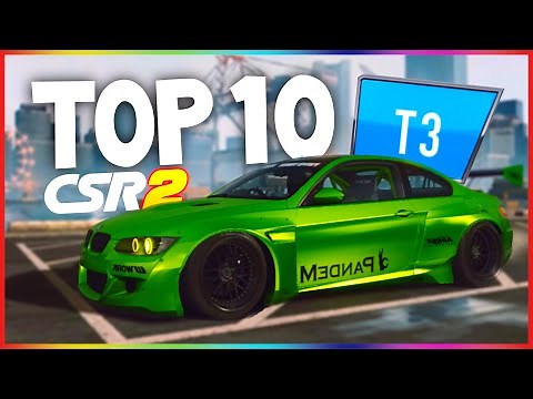 CSR2 | TOP 10 FASTEST TIER 3 CARS
