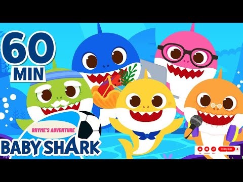 Baby Shark Party! 🦈🎉 Best Nursery Rhymes & Kids Songs | Fun Learning for Toddlers | English Kids T