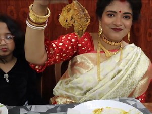 3.2M views · 37K reactions | Buffet ছেড়ে Table বসে এ বিয়ে বাড়ি ভুড়ি ভোজ করলাম | Heavy Wedding Menu | Rice | Pulao | Mutton | Chicken | Pomfret | The Foodie Bong | Facebook