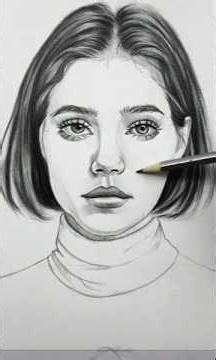 How to Draw Girl’s Eyes with Pencil ✏️ | Easy Realistic Eye Drawing