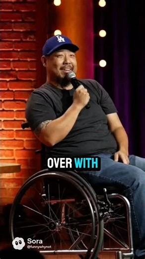 Just 4 Laughs: Asian wheelchair disability funny LA. #humor #memes #jokes #funny