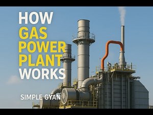 #How Gas Power Plant Works | Brayton Cycle Explained | Simple Gyan”
