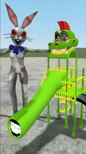 NEW GLAMROCK ANIMATRONICS SLIDES in Garry's Mod!! GMOD #Shorts