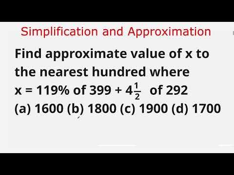 Simplification and Approximation | Question 9