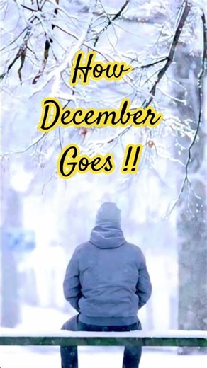 How December Goes (Acoustic) |December sad song | #wintersong #december