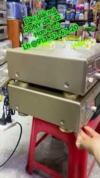 Sony D40, D2 24-bit decoder, no priming required 👉👉 Contact 0913576720 Ha Chinh, Cho Sat Market