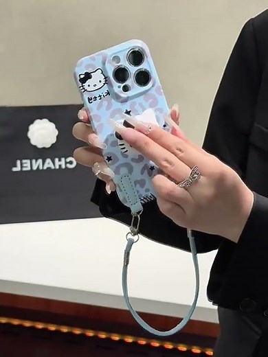 豹柄3Dハローキティスマホケース #スマホケース #smartphone #phonecase #iphonecase