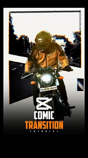 How I Create Comic Transition Tutorial in Capcut 🤯🔥 #edit #capcut #tutorial