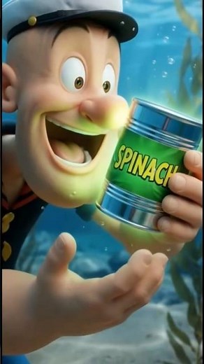 Popeye vs. Bluto: The Ultimate 3D Boat Race! 🚤👊 #Shorts