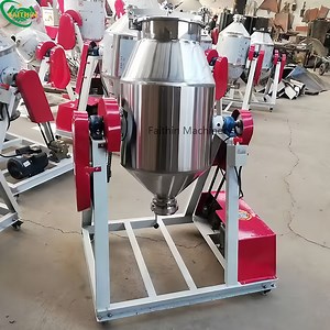 [Hot Item] Dry Powder Mixing Industrial Powder Rotary Drum Mixer Blender Machine