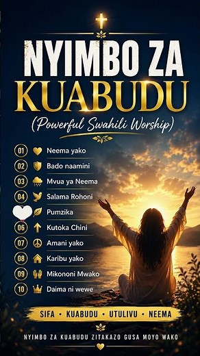 NYIMBO ZA KUABUDU 🙏 Powerful Swahili Worship Playlist | Deep Prayer & Healing Worship 2026