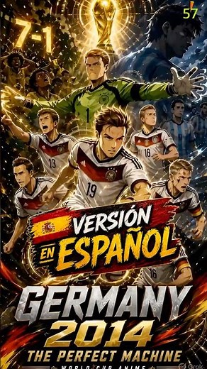Alemania 2014: La Máquina Perfecta - Mundial en menos de 1 minuto