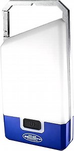 Police Security Slim Lantern - 210 Lumens Bright LED Light - 3 Modes, Aluminum Handle, Carabiner Hook, Water-Resistant - 3AAA Batteries - Perfect for Camping & Outdoors