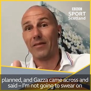 Former Aberdeen midfielder Eoin Jess explains to the Scottish Football Podcast how Paul Gascoigne went from wanting to "break his legs" to admiring him. | BBC Sport Scotland