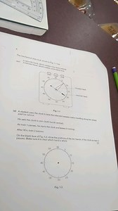 The mechanical stop-clock shown in Fig. 1.1 hasanda seconds h... | Filo