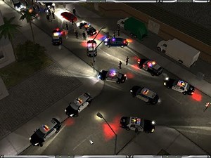 Pursuit ends in huge police response | Emergency 4 | LA Mod 3.1.5 |