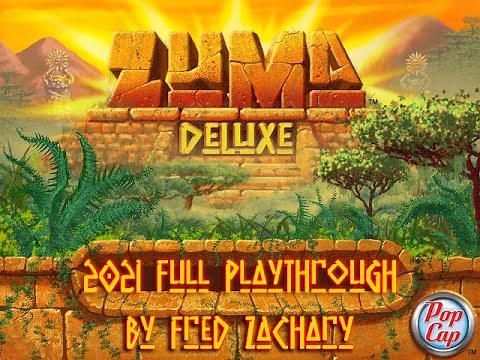 Zuma Deluxe [2003] | Adventure Mode (2021 Full Playthrough)