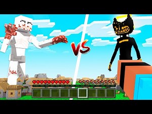 SCP 096 VS BENDY NO MINECRAFT