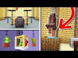 10 Chain Build TRICKS & TIPS in Minecraft & Bedrock 1.16! (Part III) (NO MODS!)