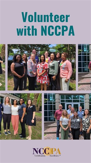 Did you know that NCCPA test questions are written by PAs just like you? Volunteering with NCCPA is a rewarding way to make a real impact on the certification and recertification process for PAs nationwide. Plus, it’s a great opportunity to learn, connect, and have fun along the way! #VolunteerWithNCCPA #NCCPA #PA #PhysicianAssistant #PhysicianAssociate #PAsDoThat #PACommunity | National Commission on Certification of Physician Assistants (NCCPA)