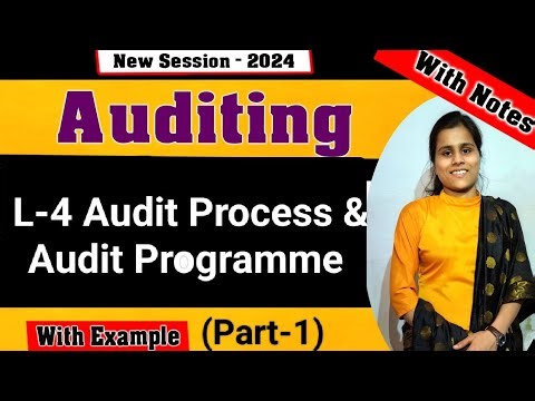 L-4 (part-1)Audit Process and Audit Programme