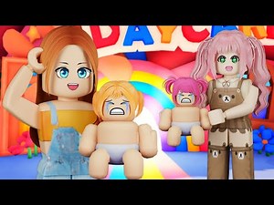 NAG ALAGA KAMI NG MGA IYAKIN NA BATA NI ATE DARA | ROBLOX Parenthood