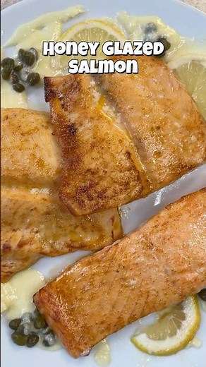 Honey Glazed Oven Roasted Salmon — Golden, Juicy & Ready in 25 Minutes
