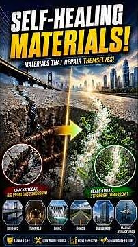 What Are Self-Healing Materials? The Future of Engineering Explained!