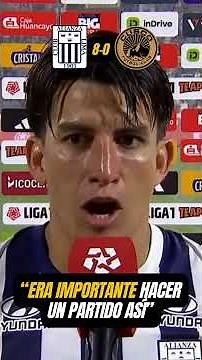 What Fernando Gaibor said after Alianza Lima's 8-0 thrashing of Cusco FC in Liga 1 2026