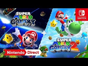 Super Mario Galaxy kommer till Switch. Nintendos rörmokare åker till rymden.
