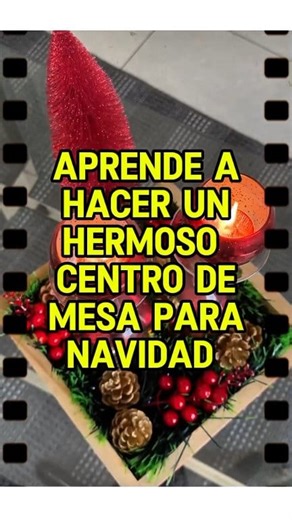 728K views · 10K reactions | Aprende a hacer un hermoso Centro de Mesa para Navidad, muy facil de hacer y con materiales sencillos. Brindale a tu hogar en una fecha tan especial una decoración hecha por ti. #christmasbow #usa #navidad #Christmastheme #Christmas #wedding #christmasdecor #centrosdemesa #familylove #moñoshechoamano #ideas #ideasparaelhogar #diy #home #diyhomedecor #HomeDecor #navidad2025 #holiday #italy | Detalles LuMora | Facebook