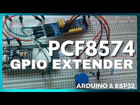 How to Use PCF8574 GPIO Extender With Arduino or ESP32