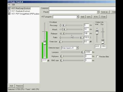 REAPER Tutorial 7 - ReaComp Basics