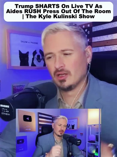 Trump SHARTS On Live TV As Aides RUSH Press Out Of The Room | The Kyle Kulinski Show Part1 #seculartalk