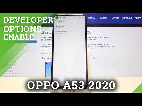 How to Allow Developer Options in OPPO A53 2020 – Developer Features