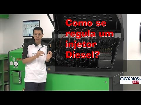 Como se regula um injetor Diesel?