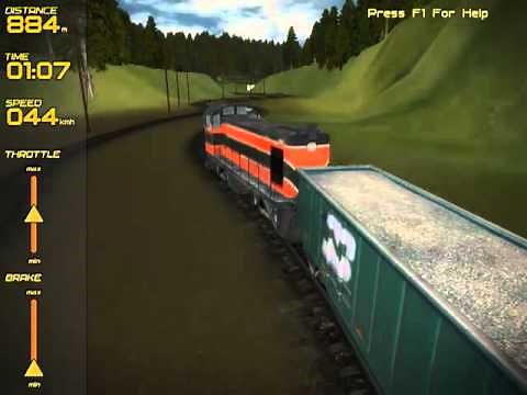 Freight Train Simulator (free indie game)