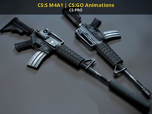 CS:S M4A1 | CS:GO Animations Mod for Counter-Strike 1.6 | CS1.6 Mods