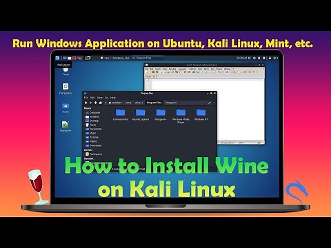 How to Install Wine 🍷 on Kali Linux | Kali Linux 2021.1