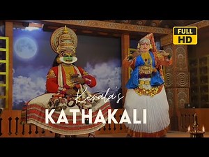 Witnessing Kathakali performance - Kerala's classical renowned dance form - FHD
