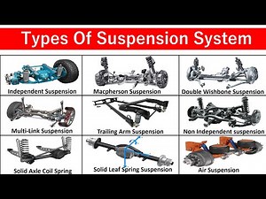 Suspension Systems, Advantages and Usages
