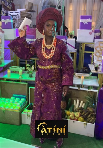 Stunning Bride Showcasing Eru Iyawo Package