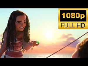 Moana | 2016 | Moana sailing Scene 1080p