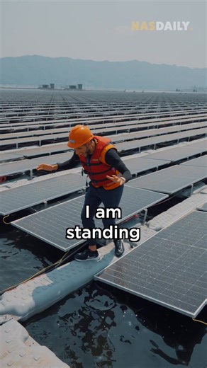 The Largest Floating Solar Farm in Southeast Asia