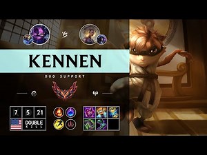 Kennen Support vs Rell - NA Grandmaster Patch 14.13