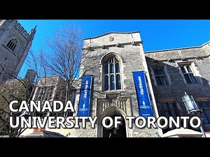 [4K] 🇨🇦 Toronto Walk - University of Toronto St. George Downtown Campus Walking Tour | U of T Canada