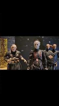 The Mummy (Imhotep/Ardath Bey) vs Pinhead & Cenobites #neca #imhotep #pinhead #ardathbey #hellraiser