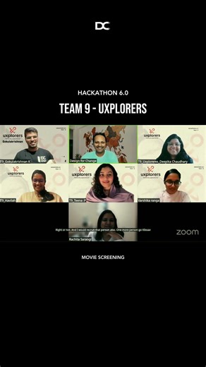 🎬 Hackathon 6.0 – Team 9 UXPLORERS | Movie Screening