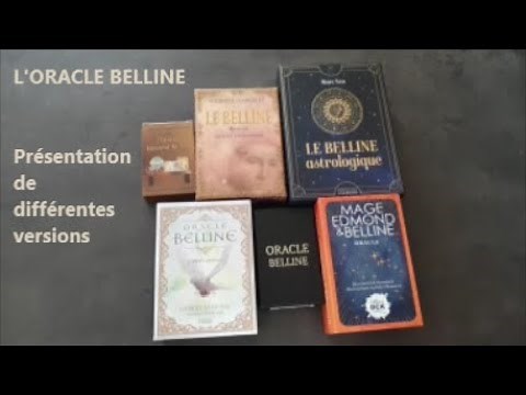 2023 05 21 Présentation : Plusieurs versions de l'oracle Belline
