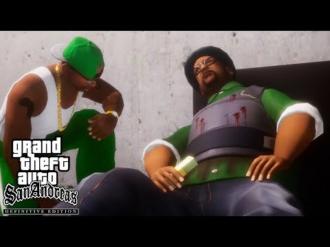 Big Smokes Death in 4k | GTA San Andreas Definitive Edition